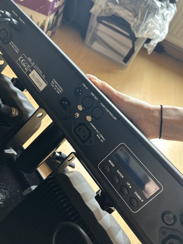 Lampenset met statief en bedieningspaneel, TV, Hi-fi & Vidéo, Amplificateurs & Ampli-syntoniseurs, Enlèvement, Comme neuf, Autres marques