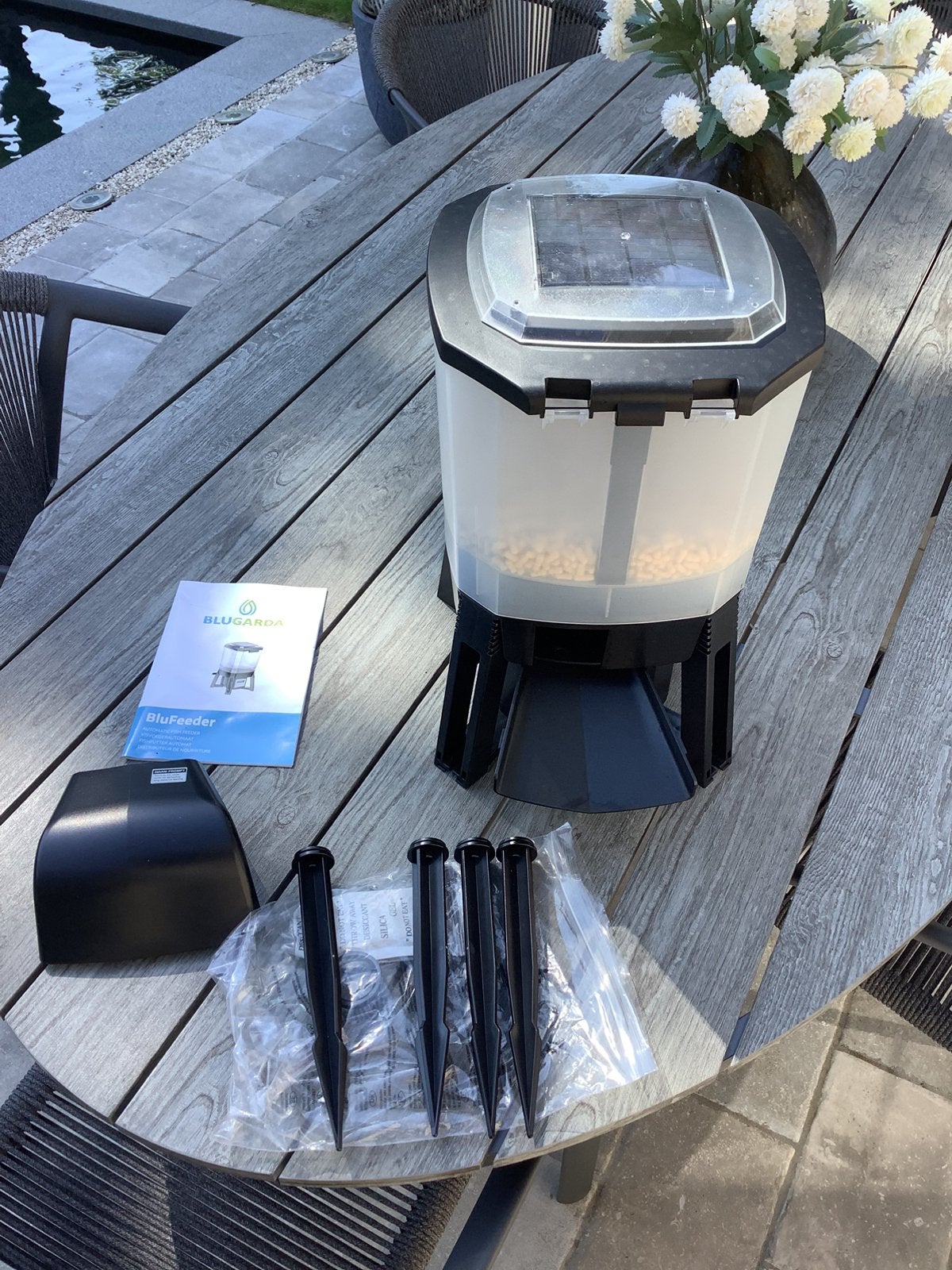 Fish Feeder op zonne-energie, Ophalen of Verzenden, Nieuw, Overige typen, Overige merken