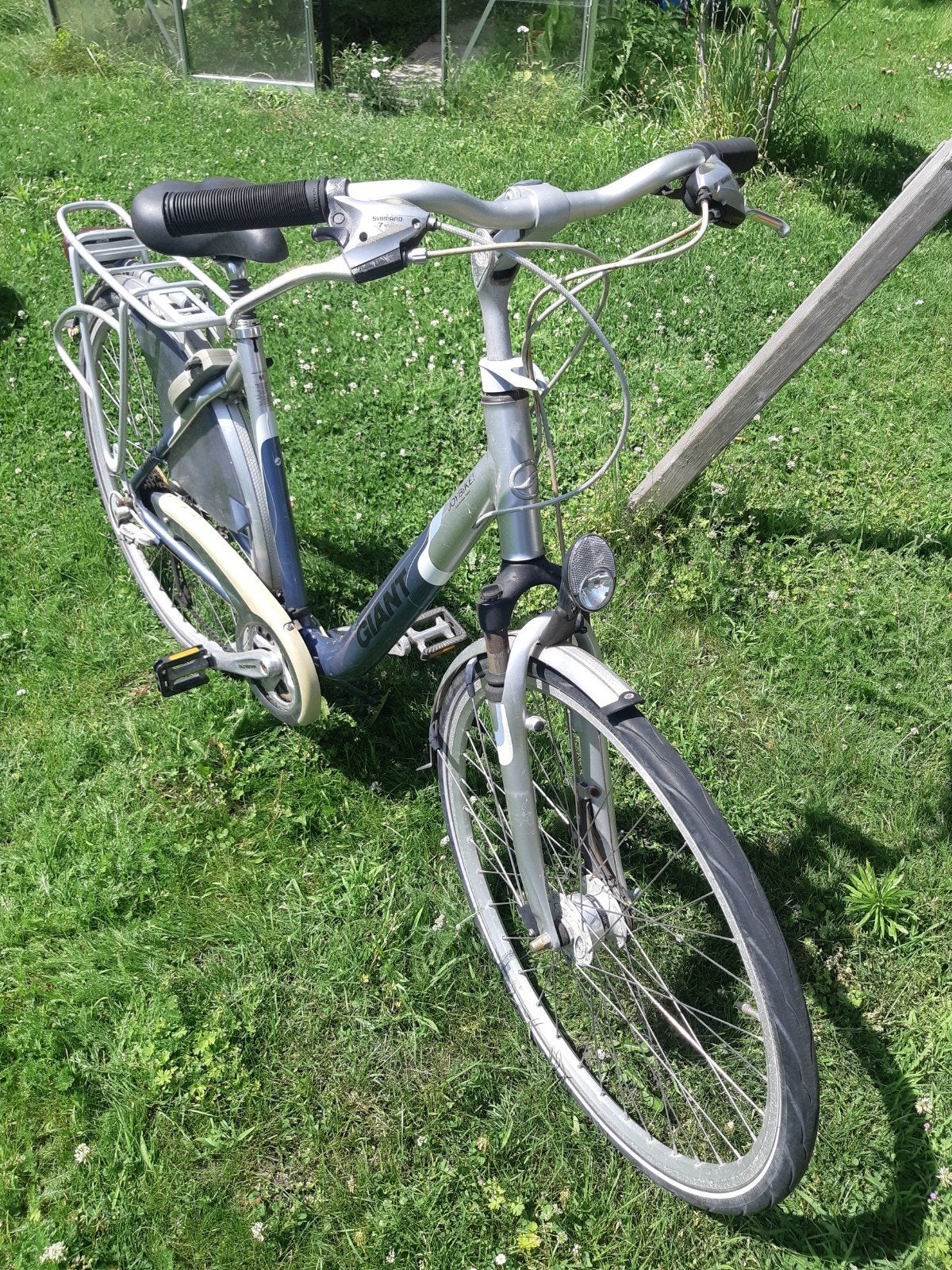 Giant damesfiets, Ophalen, Giant