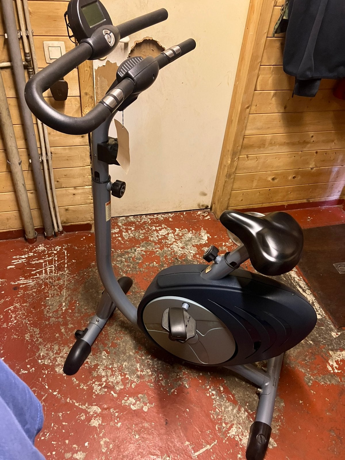 Vélo d’appartement Domyos VM440, Sports & Fitness, Jambes, Aluminium, Comme neuf, Enlèvement