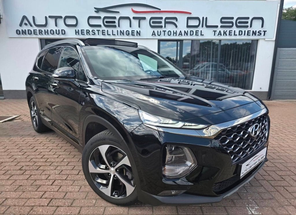 Hyundai Santa FE 2.2 CRDi 4WD Shine 7 Zit HTRAC 200 PK, Autos, Hyundai, Cuir, Euro 6, Entreprise, Garantie prolongée