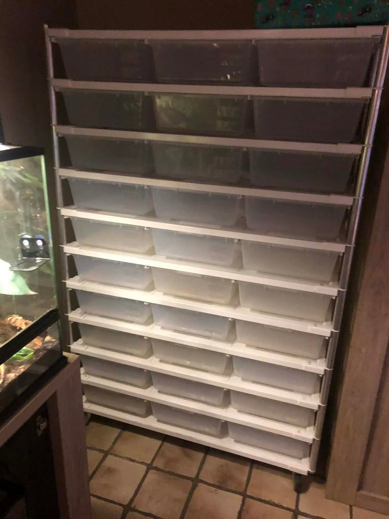 Rack à 3 rangées LP3-LP35-C10-3, Animaux & Accessoires, Enlèvement, Comme neuf, Autres types