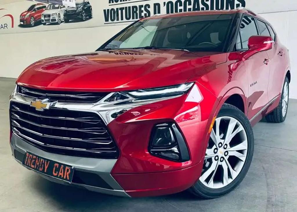 Chevrolet Blazer 3.6 V6 AWD+GPS+PANO+CAMERA+FULL+CARNET+GARA, Autos, Chevrolet, Achat, Entreprise, 1928 kg, Noir