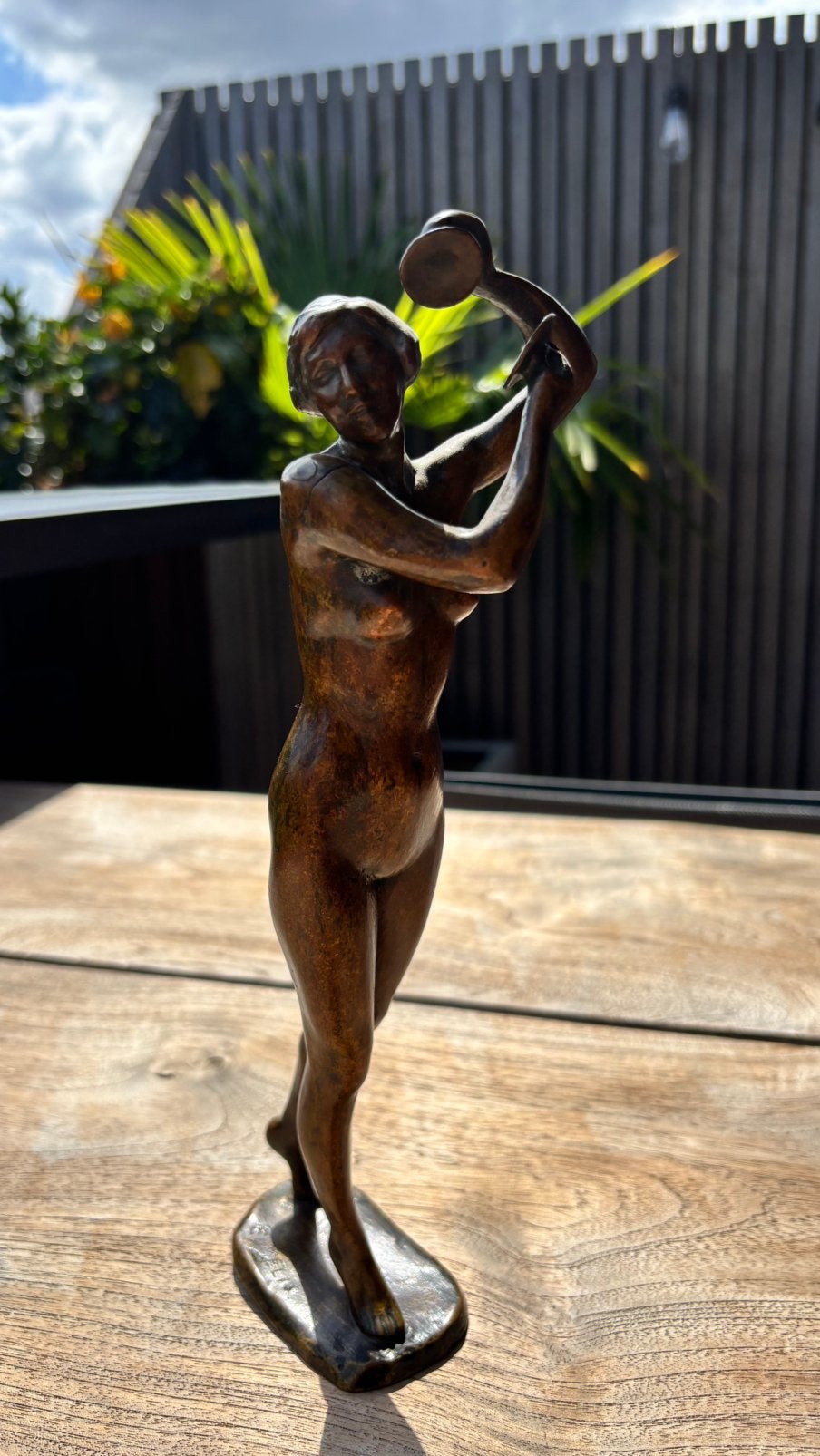 Prachtig gesigneerd bronzen beeldje Edward Melis, Antiek en Kunst, Kunst | Beelden en Houtsnijwerken, Ophalen