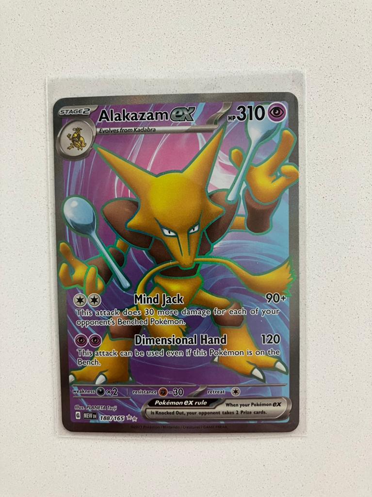 Alakazam ex ( MEW 188), Hobby en Vrije tijd, Verzamelkaartspellen | Pokémon, Ophalen of Verzenden, Nieuw