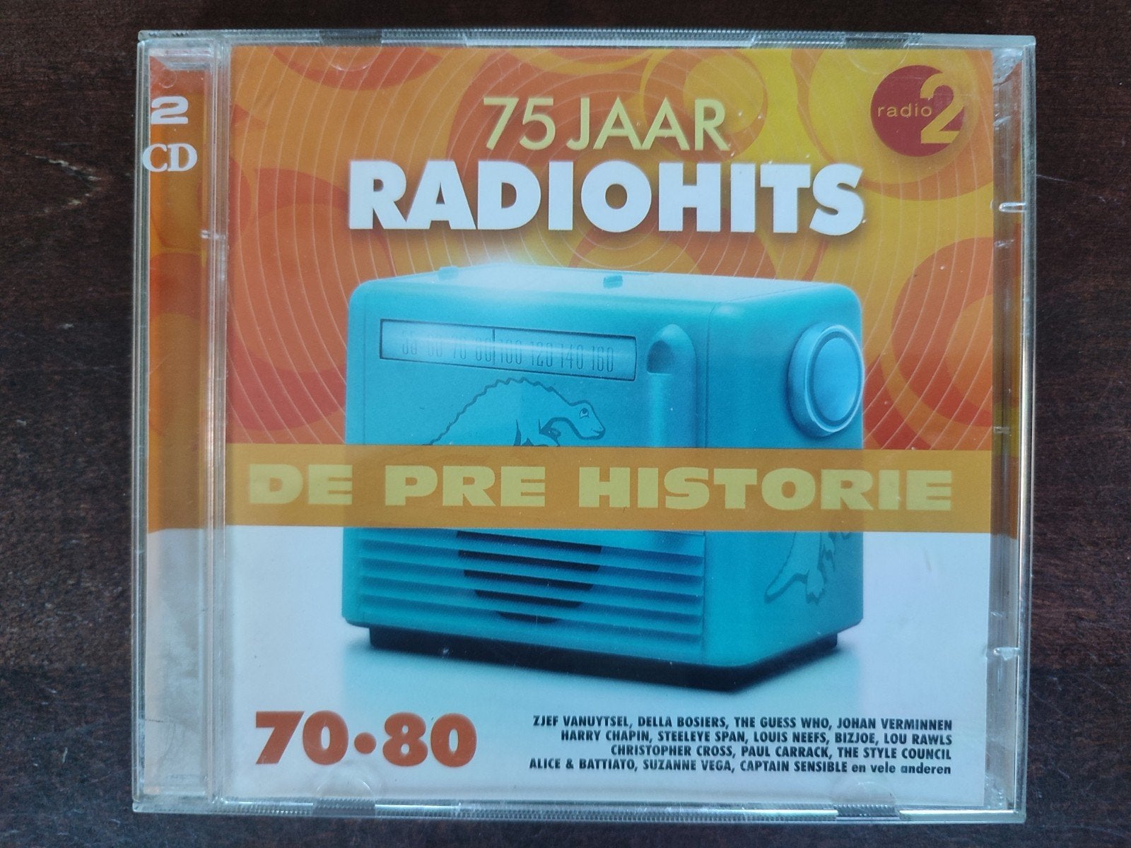 2-CD : 75 ANS DE SUCCÈS RADIOPHONIQUES 70 À 80 (RADIO 2 - PR, CD & DVD, CD | Compilations, Enlèvement ou Envoi, Comme neuf
