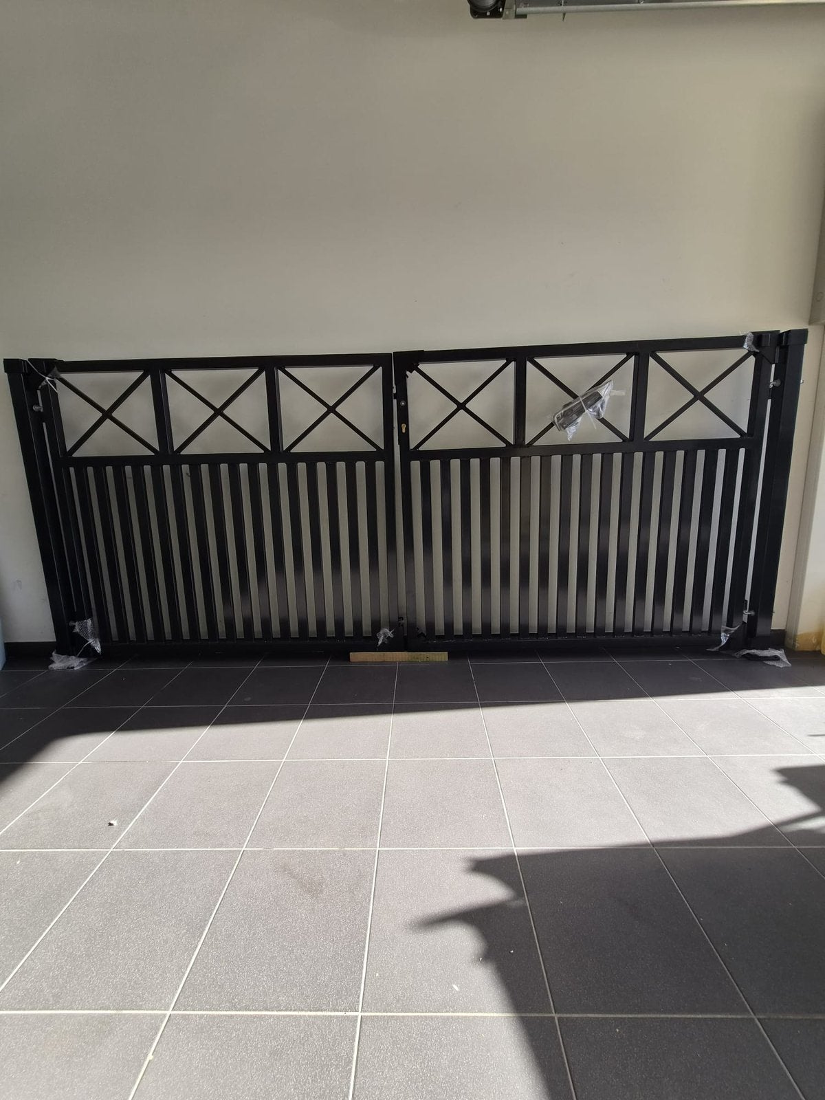 tuin poort 3 m breed x 1.2 m hoog, Enlèvement, Comme neuf