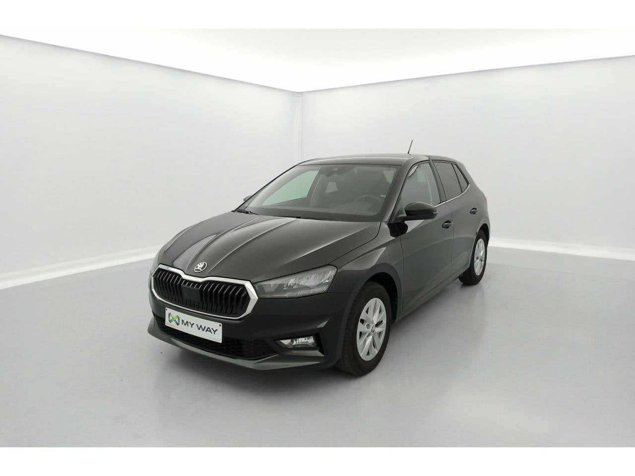 Skoda Fabia Fabia 1.0 TSI Selection, Auto's, USB, https://public.car-pass.be/vhr/51b6c78c-6e7f-42c4-8708-c60832c82ccc, Zwart, 115 g/km