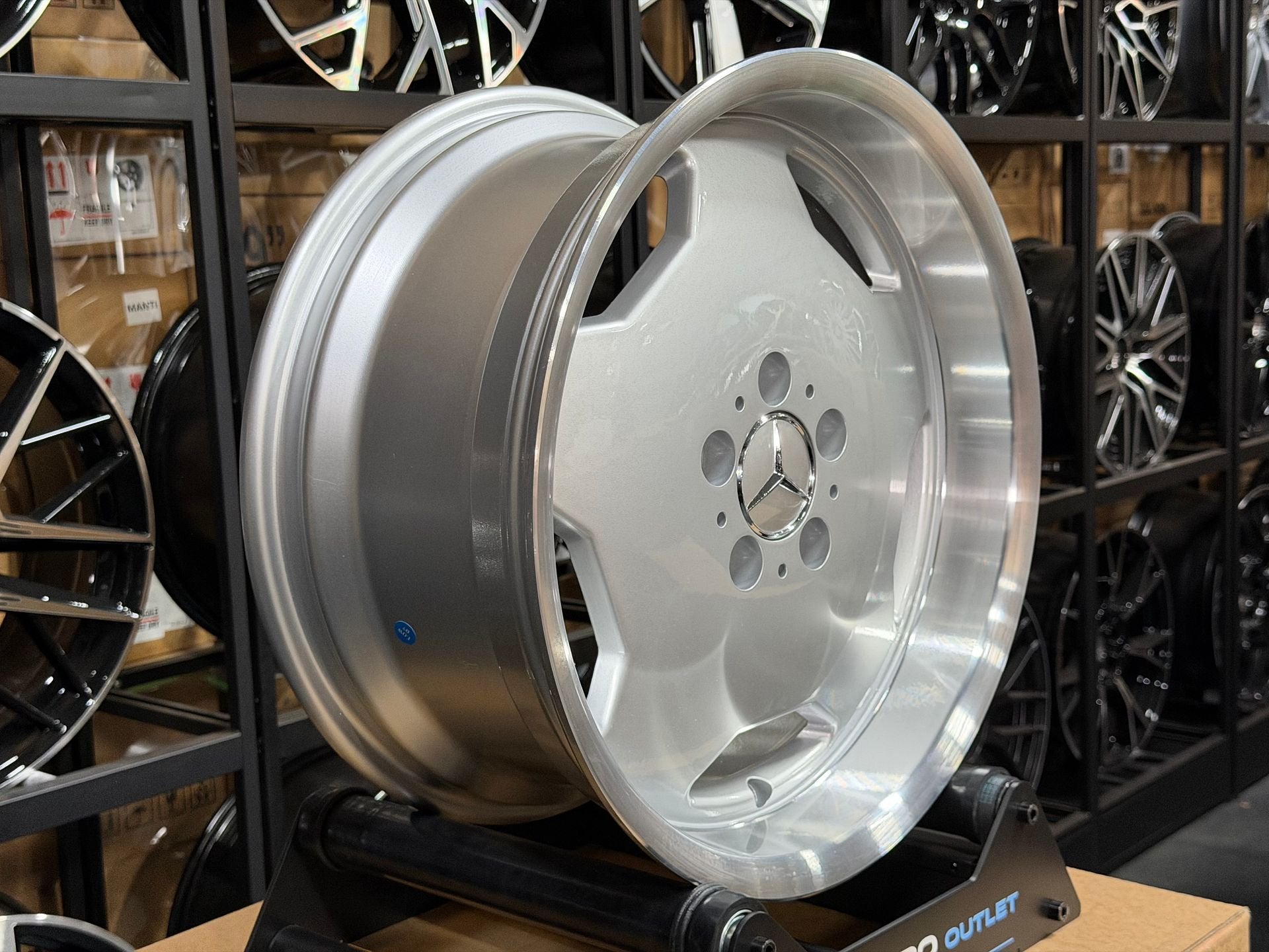 18'' Mercedes Monoblock velgen W124 W126 W129 W140 W170 208, Auto-onderdelen, Velg(en), -, -, Nieuw
