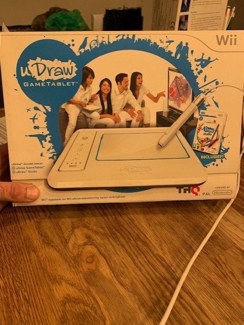 wii udraw - ongebruikt, Games en Spelcomputers, Ophalen, Puzzel en Educatief, Nieuw, 3 spelers of meer