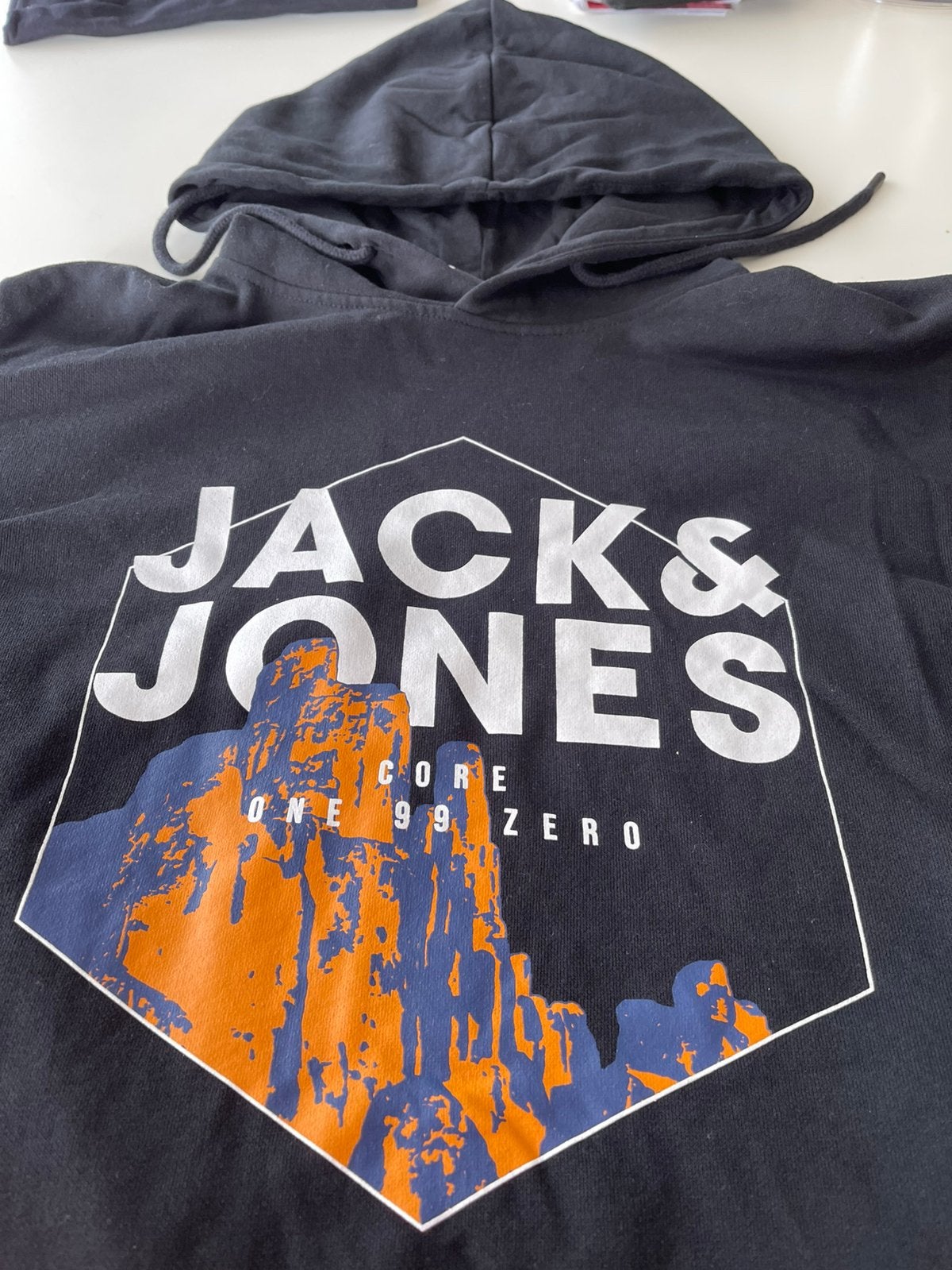 Jack&Jones. Hoodie. Maat M, Kleding | Heren, Verzenden, Zo goed als nieuw, Maat 48/50 (M)