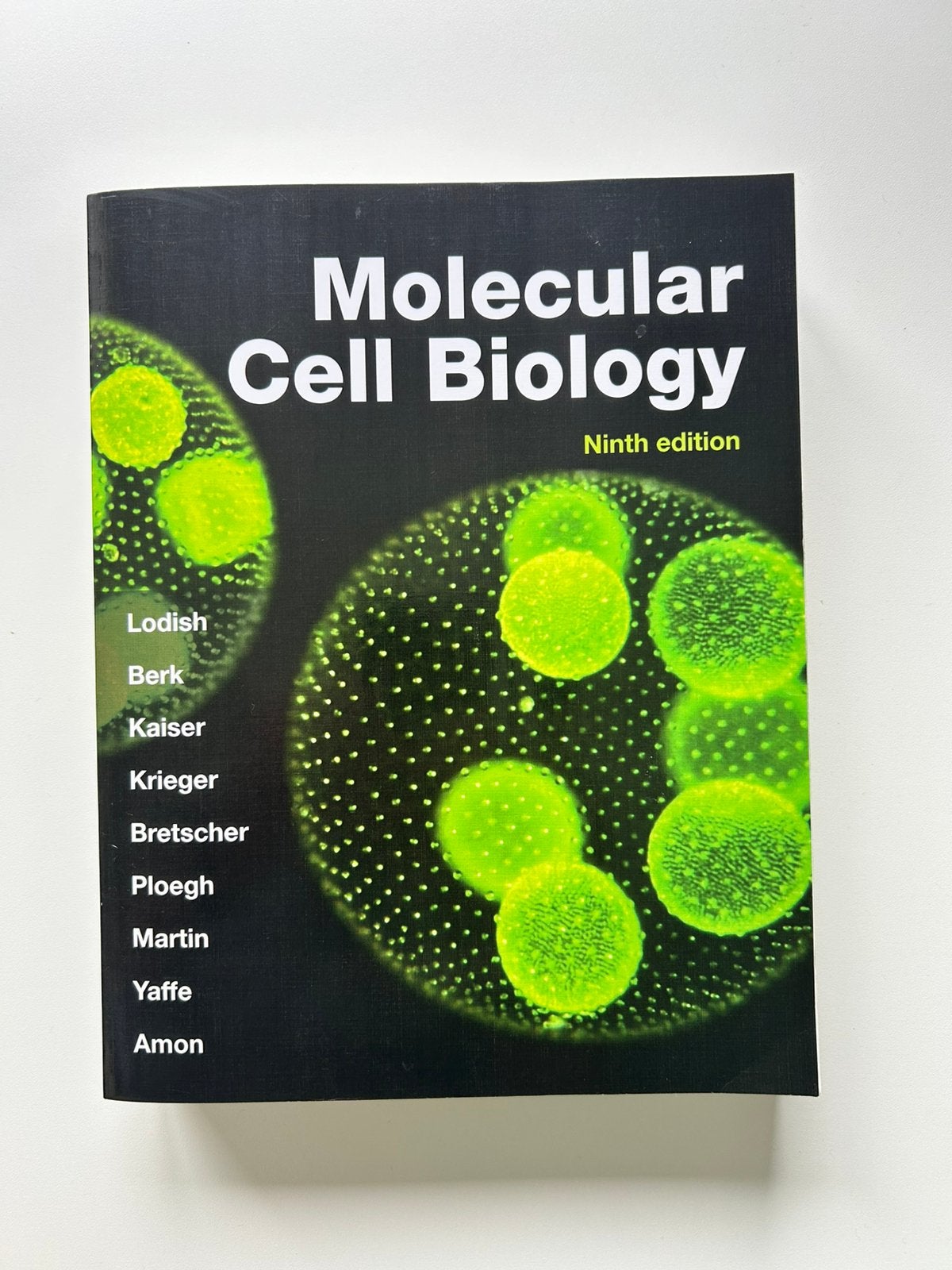 Molecular Cell Biology (Ninth edition), Enlèvement ou Envoi, Comme neuf, Enseignement supérieur, Lodish