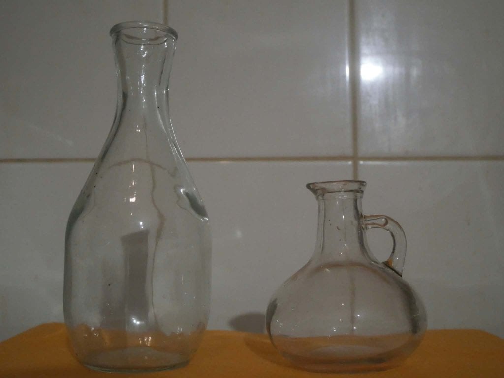 glazen decoratie potjes, Ophalen of Verzenden, Zo goed als nieuw