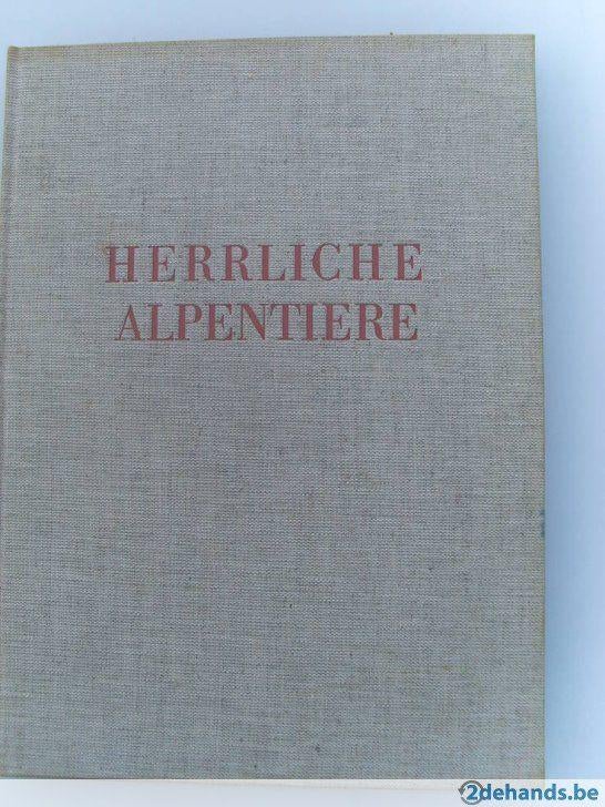 Herrliche Alpentiere Bartholome Schocher 1939, Ophalen of Verzenden, Gelezen, Natuurwetenschap
