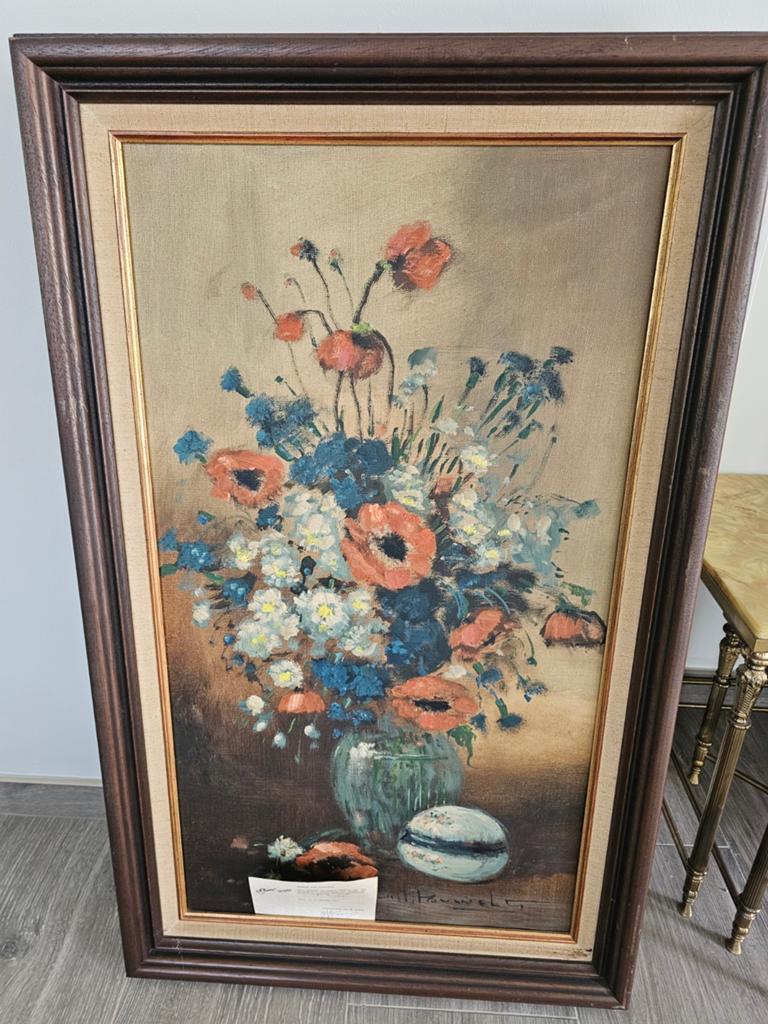 Lot schilderijen., Antiek en Kunst, Ophalen