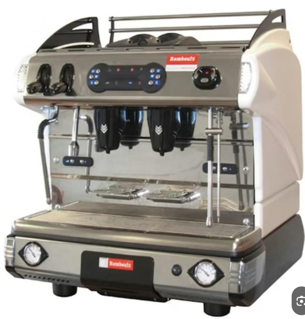 Machine à café double Fabr. LA SPAZIALE, Enlèvement ou Envoi, Comme neuf, Cafetière, Tuyau à Vapeur
