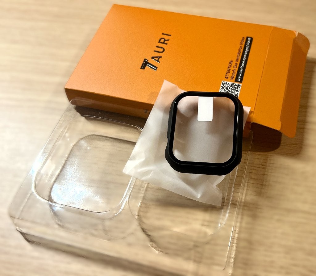 Screen Protector Apple Watch 9-8-7 - 45mm - Zwart, Zwart, Apple Watch, IOS, Nieuw