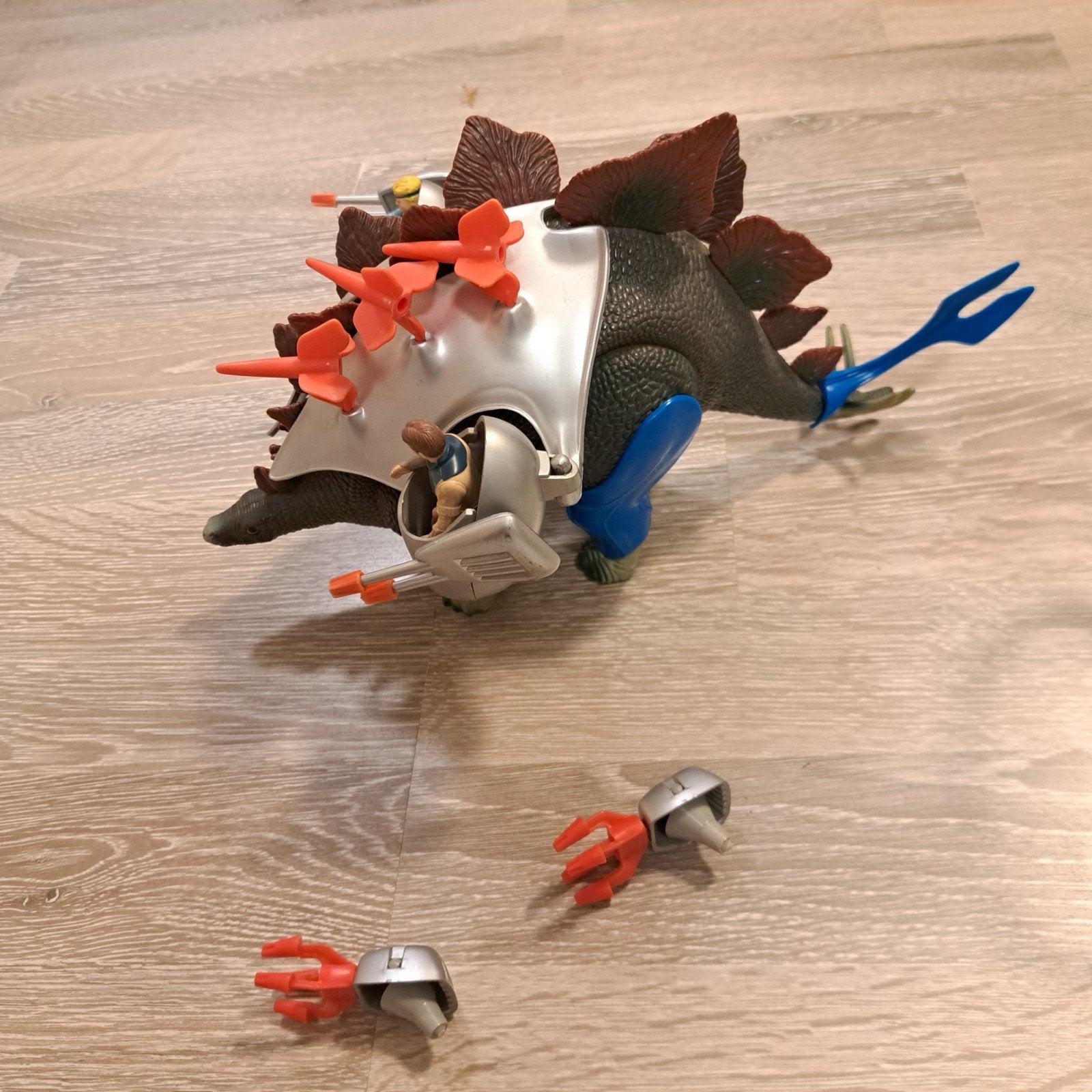 Tyco Dino-Riders: Stegosaurus (Serie 1), Ophalen of Verzenden, Gebruikt
