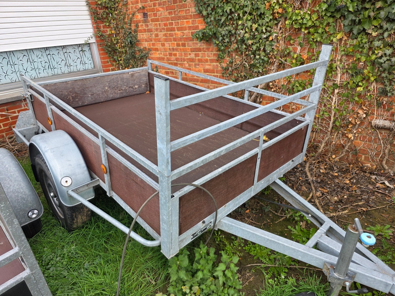 Enkelas 2m x 1m25, Auto diversen, Aanhangers en Bagagewagens, Ophalen