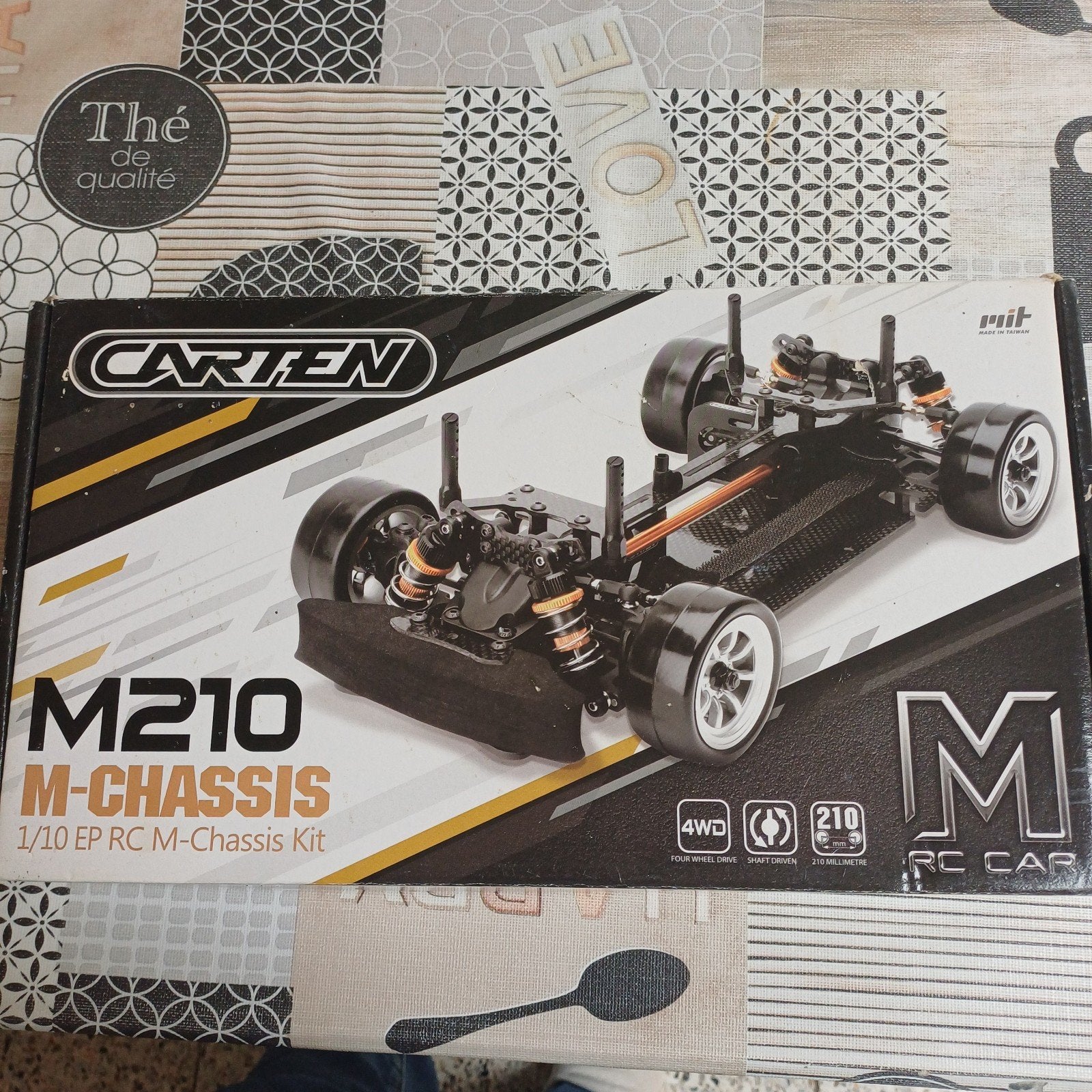 Carten M210 1/10 EP  RC. M  chassis kit, Ophalen of Verzenden