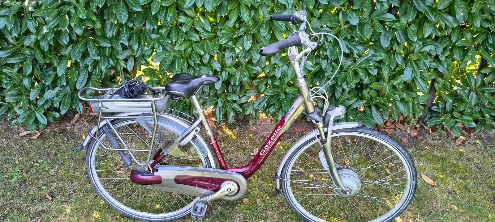 Gazelle elektrische dames fiets, Fietsen en Brommers, Fietsen | Dames | Damesfietsen, Ophalen, Gazelle, Versnellingen