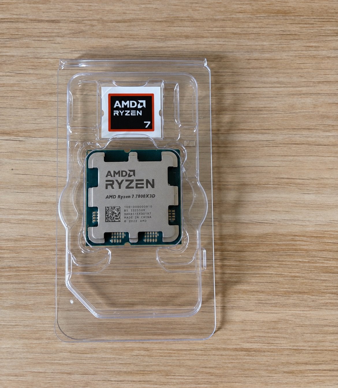 Amd ryzen 7800x3d, Enlèvement, Comme neuf, 8-core