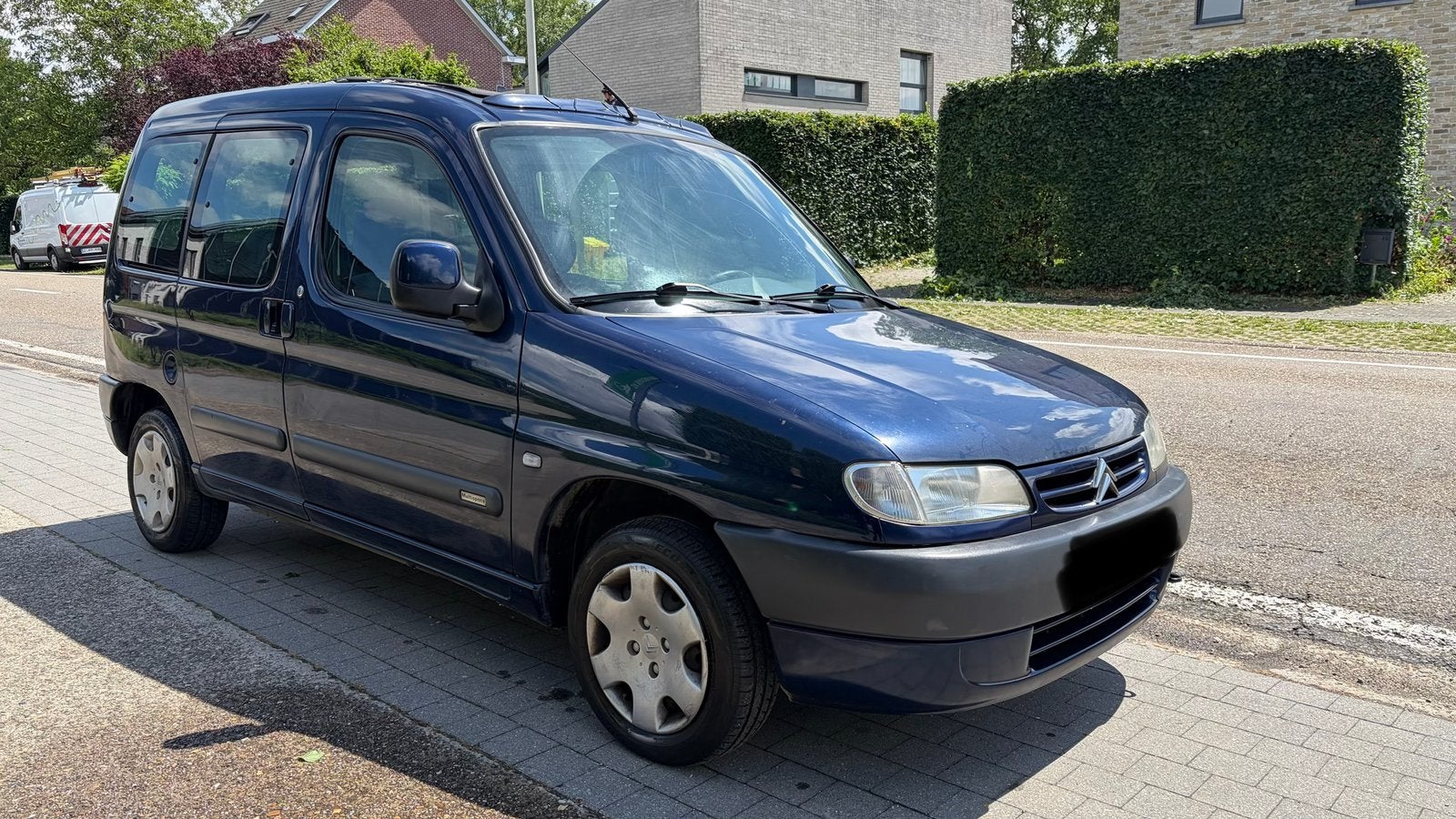 Citroën berlingo benzine trekhaak zeer goede staat, 75 kW, Zwart, 4 cilinders, Berlingo