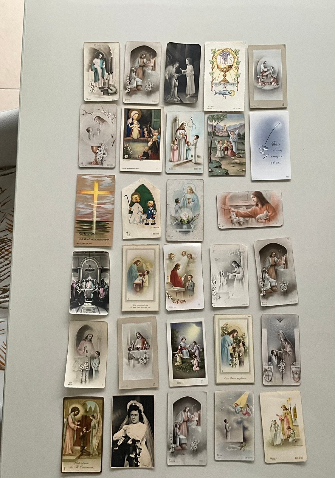 Uniek Lot Communieprentjes (1939-1964), Collections, Religion, Enlèvement ou Envoi