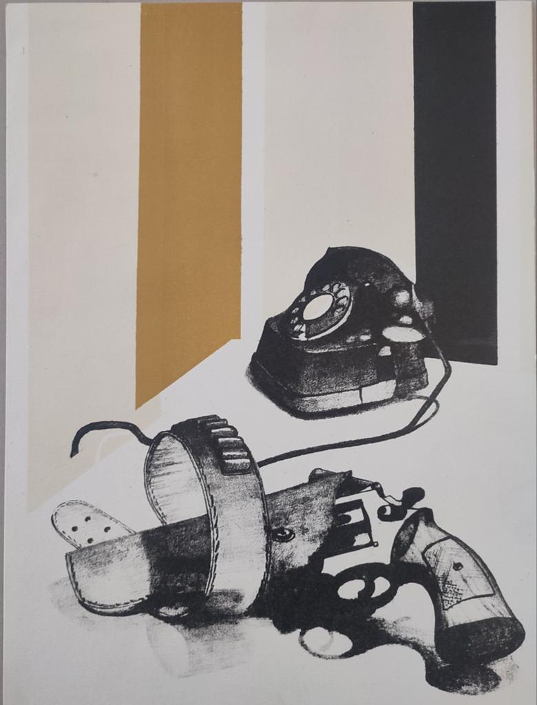 Litho naar Max Selen, Antiquités & Art, Art | Lithographies & Sérigraphies, Enlèvement