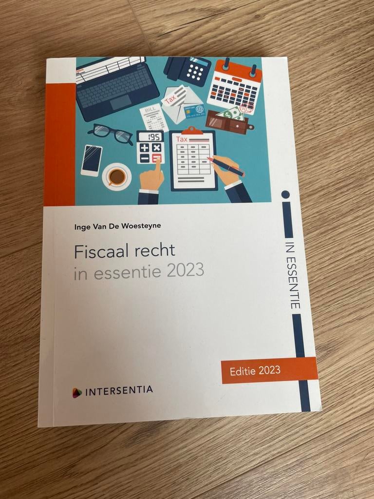 Inge Van De Woesteyne - Fiscaal recht in essentie 2023, Boeken, Schoolboeken, Ophalen, Nieuw, Inge Van De Woesteyne, Bedrijfseconomie
