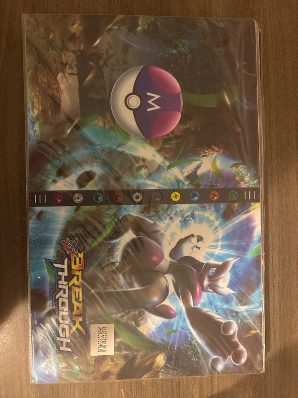 Pokemon verzamelmap 9 pocket album map mewtwo, Hobby & Loisirs créatifs, Enlèvement ou Envoi, Neuf