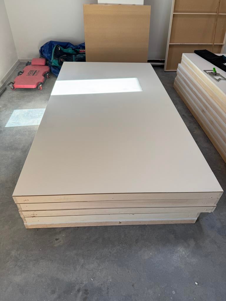 Wandpanelen / panelen / tussenwand / wand, Doe-het-zelf en Bouw, Ophalen, Zo goed als nieuw, Multiplex