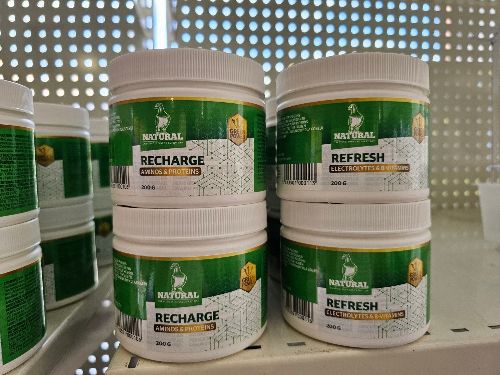 Green Power, Recharge "Aminos & Proteins" 200 Gram, Natural, Dieren en Toebehoren, Overige Dieren-accessoires, Ophalen