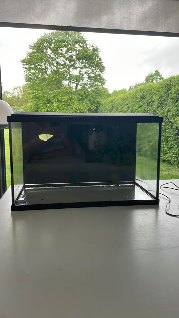 Aquarium superfish 40 liter, Dieren en Toebehoren, Vissen | Aquaria en Toebehoren, Ophalen, Gebruikt, Leeg aquarium, Verwarming