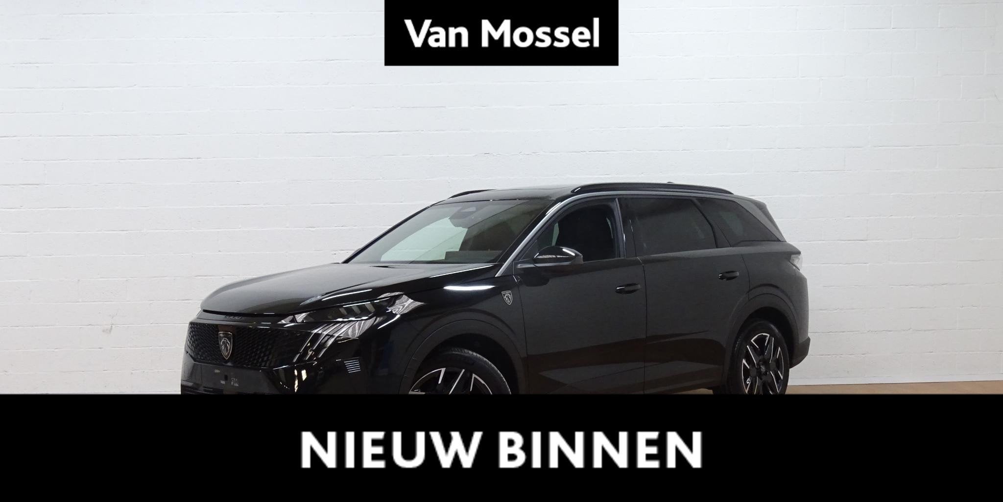 Peugeot 5008 1.2 HYBRID 145 GT +pano dak+7 seats, Autos, 145 ch, Achat, 7 places, Noir