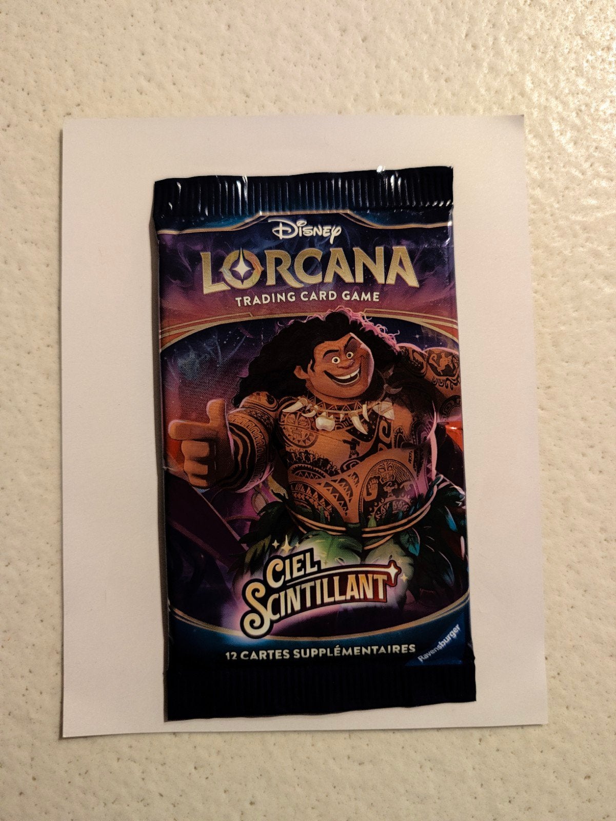 Verzamel item: Disney Lorcana kaarten + uniek stickervel, Collections, Enlèvement ou Envoi, Autres personnages, Neuf, Papier, Carte ou Papeterie