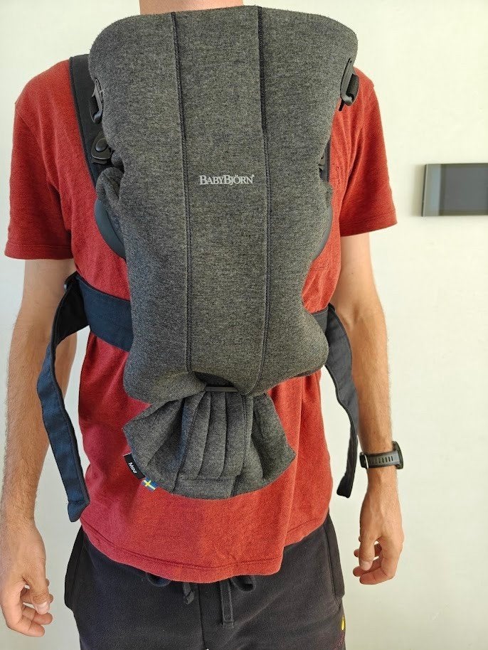 BabyBjörn Carrier One, Ophalen of Verzenden, Zo goed als nieuw, Buik, Baby Björn