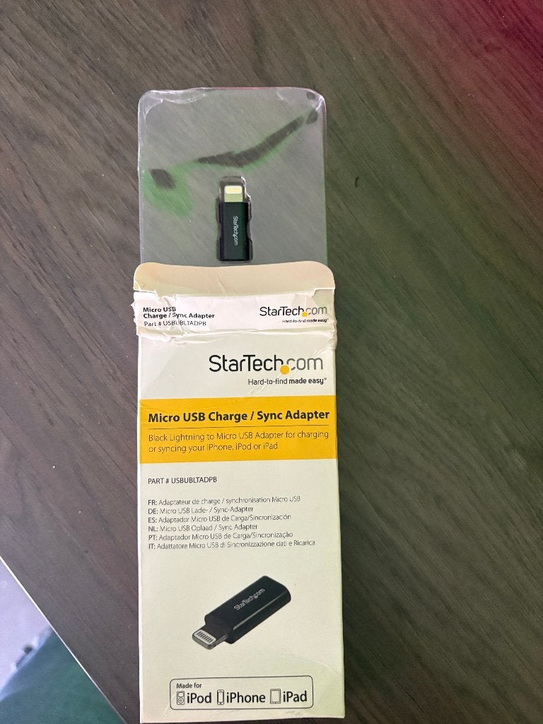 Apple Lightning naar Micro USB-adapter, Ophalen of Verzenden, Nieuw