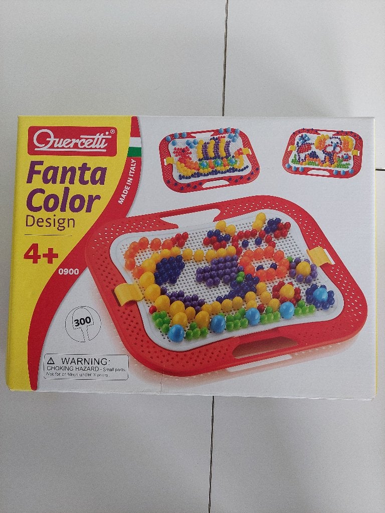 Insteekmozaiek Quercetti Fanta Color, Enlèvement ou Envoi, Comme neuf