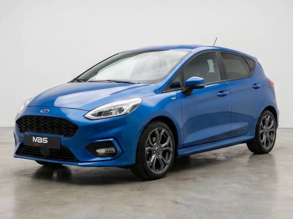Ford Fiesta 1.0 ST-Line * 1er proprio * Radars * Clim * Crui, Auto's, Ford, Voorwielaandrijving, Gebruikt, Blauw, Bedrijf