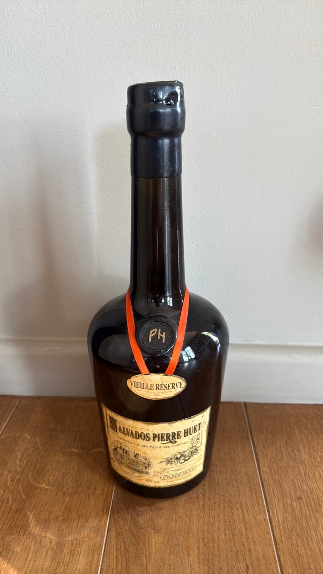 Calvados Pierre Huet 150cl, Ophalen, Zo goed als nieuw