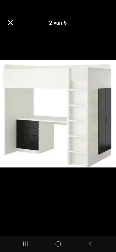 Gratis Ikea hoogslaper, Ophalen, Gebruikt, Hoogslaper