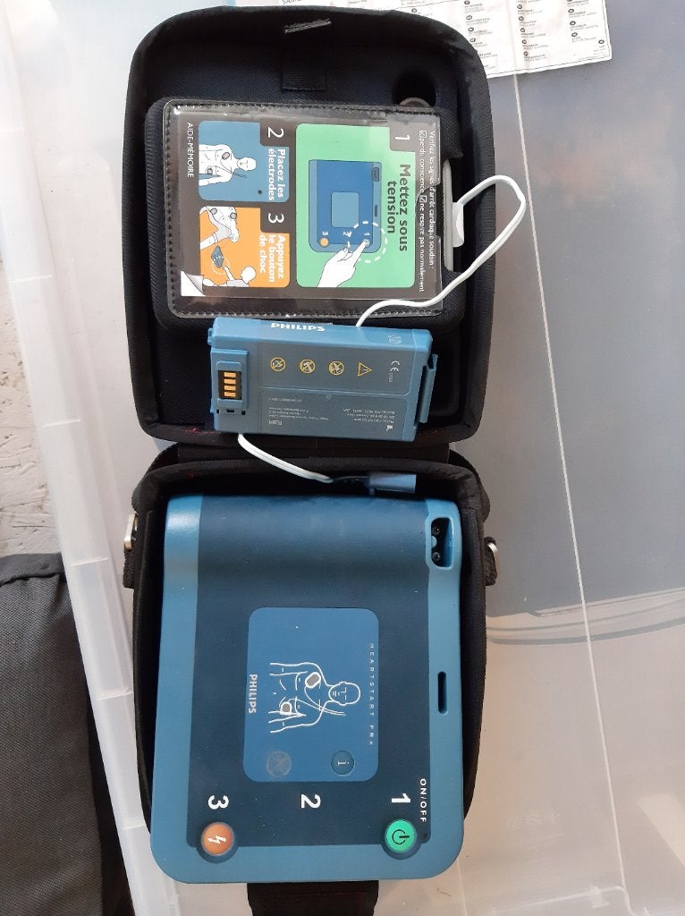Défibrillateur Philips HeartStart Frx, Enlèvement
