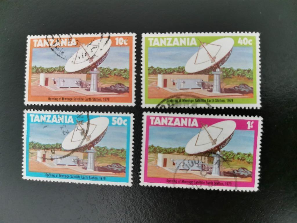 Tanzanie 1979 - série de télécommunications, Enlèvement ou Envoi, Tanzanie, Affranchi