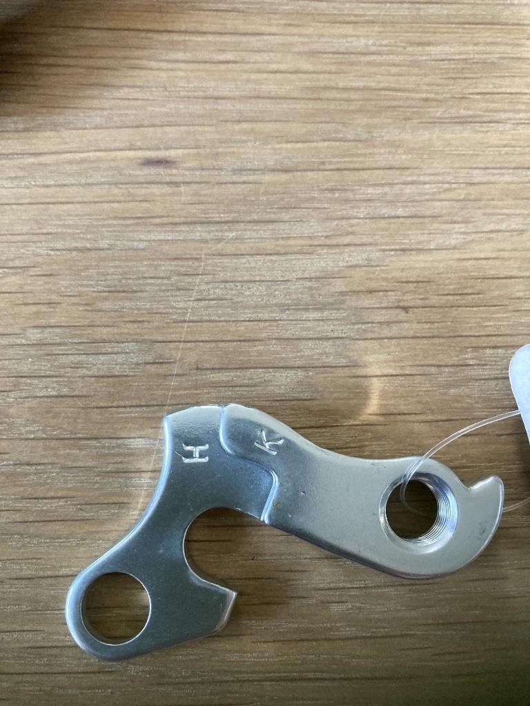 Koga derailleurpad LK zilver, Fietsen en Brommers, Fietsonderdelen, Ophalen of Verzenden, Nieuw, Derailleur of Ketting