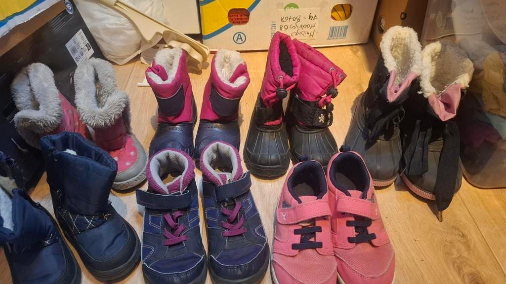 Snowboots, Ophalen