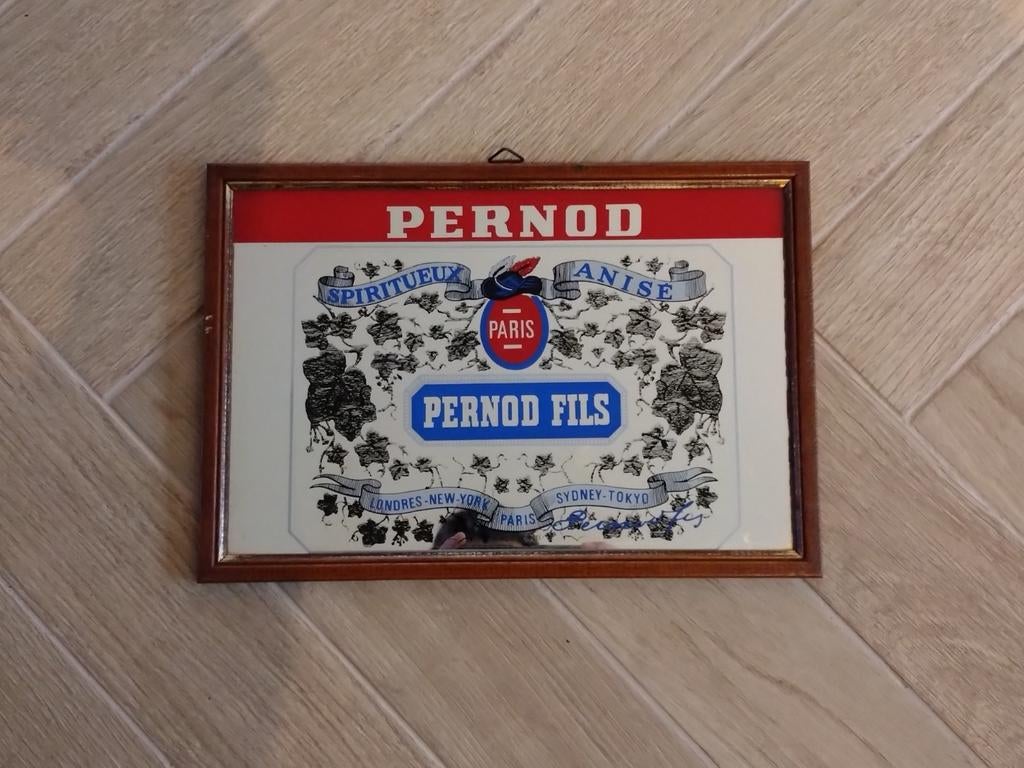 Pernod reclame spiegel, Verzamelen, Ophalen