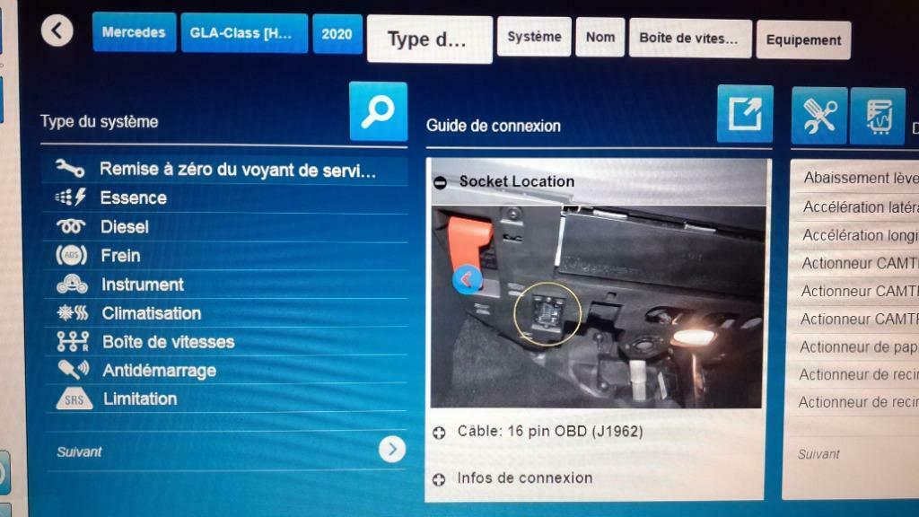Nieuwste versie auto-diagnose, Ophalen, Nieuw