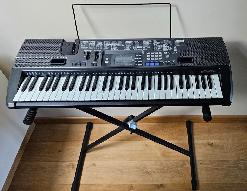 Clavier portable 61 touches CTK-720 de Casio, Musique & Instruments, Enlèvement, Comme neuf, 61 touches, Casio