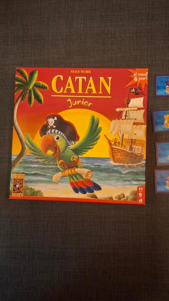Catan junior gezelschapspel in zeer goede staat., Enlèvement ou Envoi